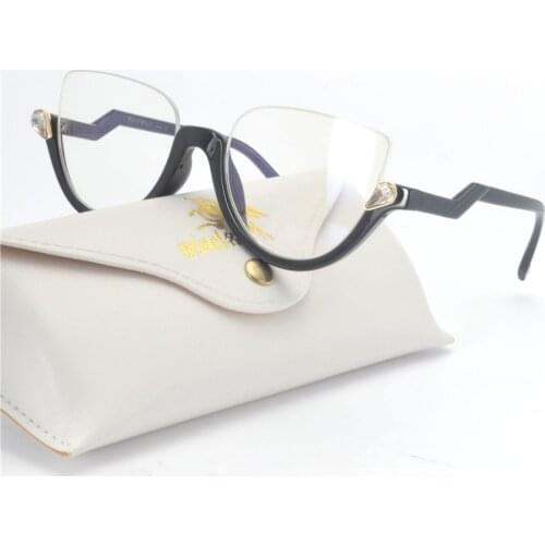 MINCL/ Cat Style Clear Lens Eyeglasses Frame Women Eyewear Fashion Vintage eyeglasses Optical Glasses Frames For Women NX