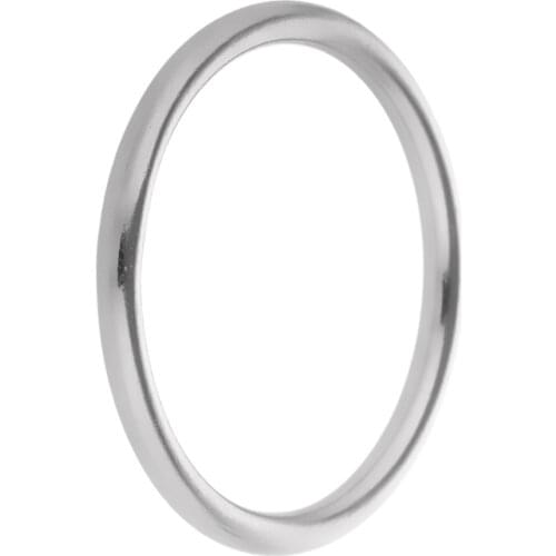 Marine Stainless Steel Round O Rings Circle Craft Webbing Boat Rigging Hardware