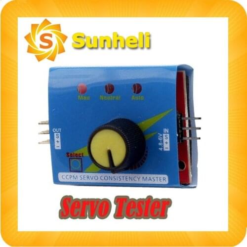 Multi Servo Tester ESC Consistency Speed Controler Power Channels CCPM Meter Wholesale Drop freeship