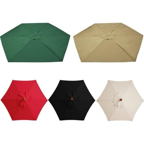 3M 6Bone Awnings Garden Terrace Replacement Canopy Cover Shade Cloth Garden Umbrella Cloth Rainproof Fabric Surface Accessory