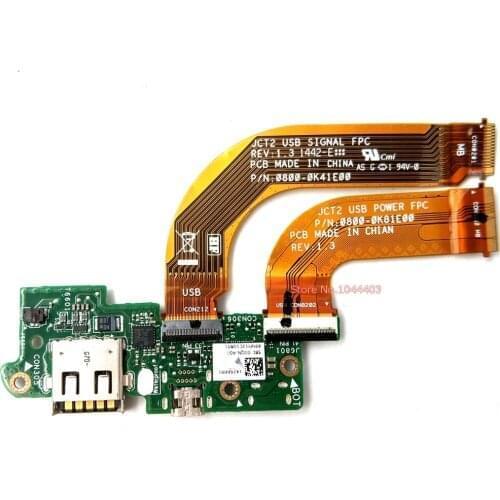 Original For Dell Venue 11 Pro 7140 Micro USB Charge Port Mini HDMI JCT2 USB Board 77P4J