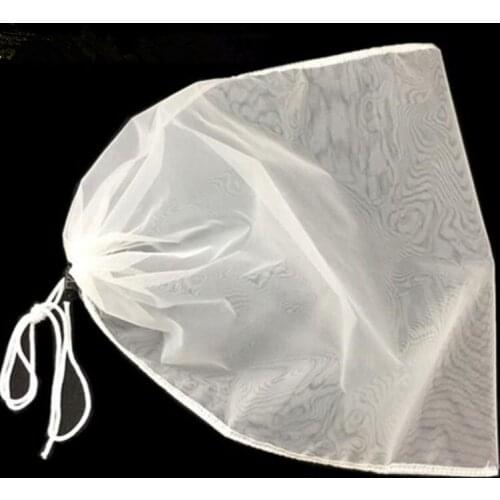 Tea Bags Reuseable Drawstring Bags Strainer Filter Bag for Nut Milk Tea Fruit Juice F20173859