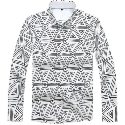 Big size Man Casual Shirts solid Fashion Classic Men Dress Shirt Breathable Mens Long Sleeve plus size 8XL 7XL 6XL 5XL