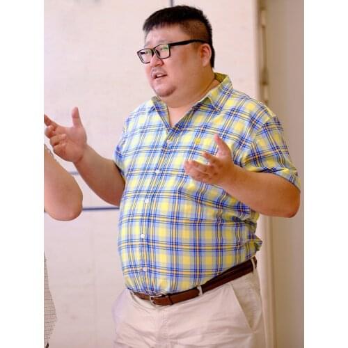 New 2019 Bear Paw Claw Summer Mens Short Sleeve Cotton Shirts Plus Size Casual Design Plaid Social Shirts 5 Colors L XL 2XL 3XL