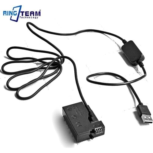 5V USB Drive Cable Power ACK-E8+DR-E8(LP-E8 LP E8 Dummy Battery DC Grip) for Canon EOS 550D 600D 650D 700D T2i T3i T4i X4 X5 X6i