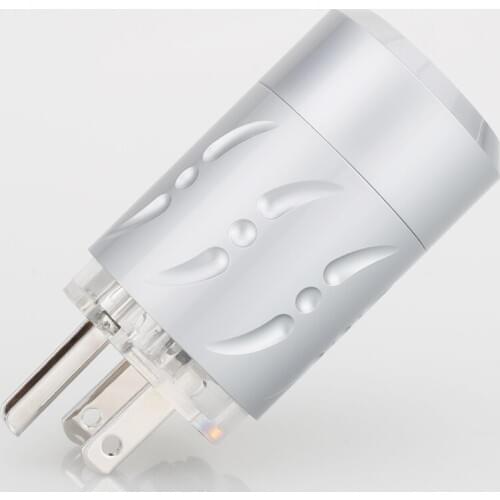 Viborg VM512R AC Copper Rhodium Plated US Power Plug Connector