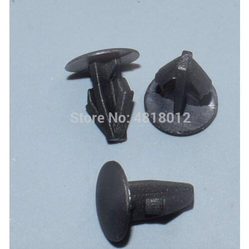 Worldgolden 100pcs auto clip Hood Insulation Retaining Clip Fits Into 6mm Hole for Honda Honda#91520-SM4-C010,91520-SM4-C01