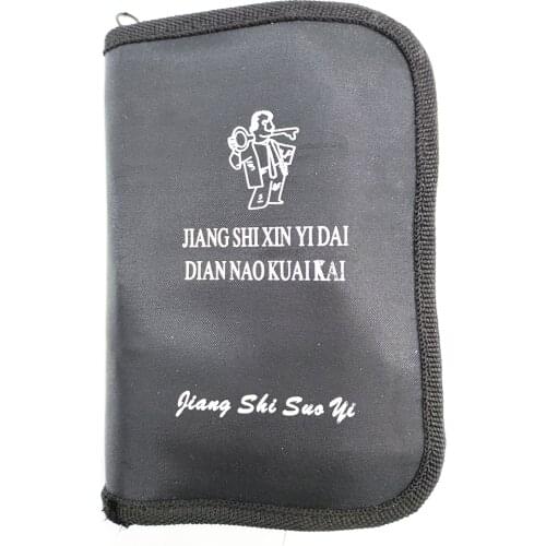 JSSY 15pcs gold Dimple Loc Pic hand tool Set with locksmith tool bag