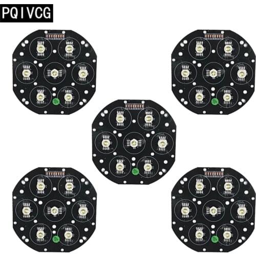 5pcs/ 7X10W LED light Board for 7x10w mini moving head light rgbw 4in1