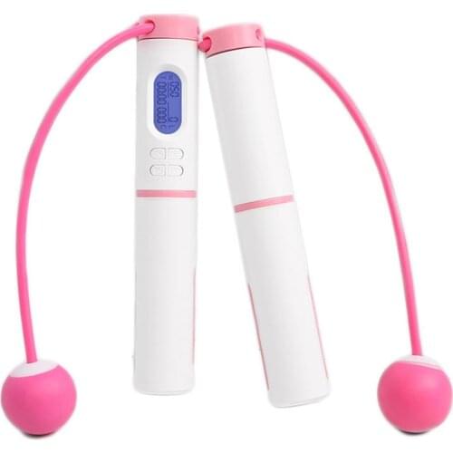 Cordless Jump Ropes Smart Electronic Digital wireless Skip Rope Calorie Lose Weight Fitness Body Building Exercise Jumping Rope