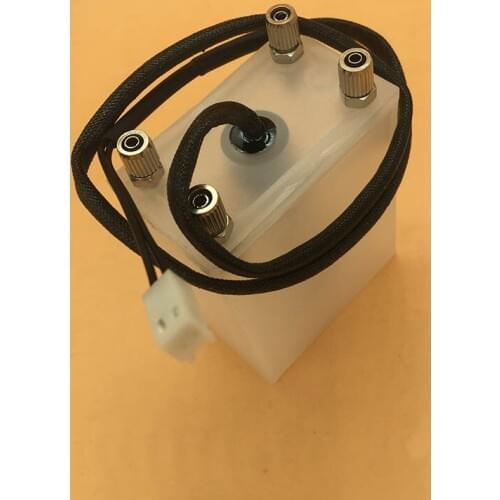 4 holes sub ink tank for spt 510 1020 print head ink box for Infinity Challenger Phaeton Crystaljet solvent 4 way sub ink tank