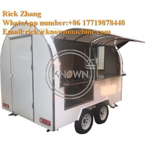 Double Axis Ice bin/cream/ snack/street Food Trailer Cart /truck With The Lowest Price But The Highest Quality