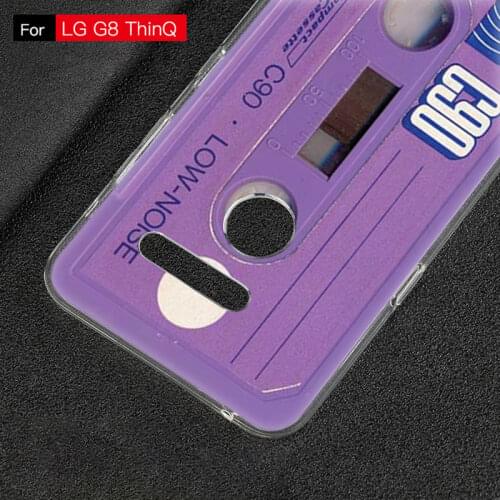 Classical Old Cassette style Case For LG G5 G6 Mini G7 G8 G8S V20 V30 V40 V50 ThinQ Q6 Q7 Q8 Q9 Q60 W10 W30 Aristo 2 X Power 2 3