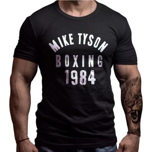 Mike Tyson Boxing Custom Design Adult T-Shirt Summer Cotton Short Sleeve O-Neck Mens T Shirt New S-3XL