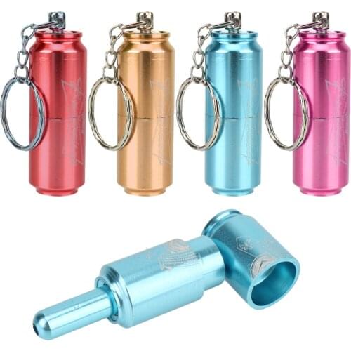 Metal Tobacco Pipe Cigarette Holder With Handle Cans Shape Random Color Smoking Accessories