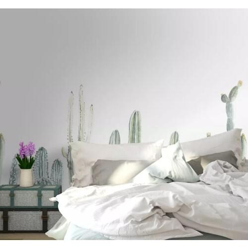 Bacal Custom wallpaper 3d Rainforest cactus TV Cafe background wall home decoration living room bedroom 3d wallpaper mural