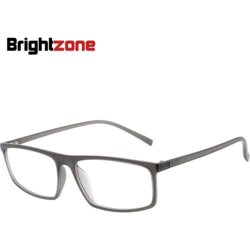 Brightzone TR90 Prescription Eye Glasses Women Brillen Men Fashion Transparent Reading Clear Spectacles Unique Hinge Oculos
