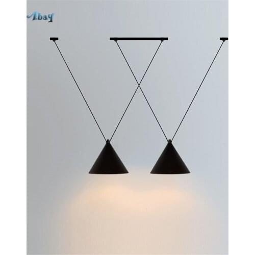 Nordic Modern Design Line Type Pendant Lights Living Room for bar Dining Room art Deco Hanging Lamp Led Fixtures dropshipping