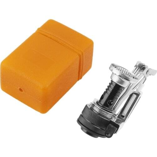 Outdoor Picnic Gas Stove Burners Foldable Mini Steel Case Portable Cooking Tools Burning Camping Equipment Survival Furnace