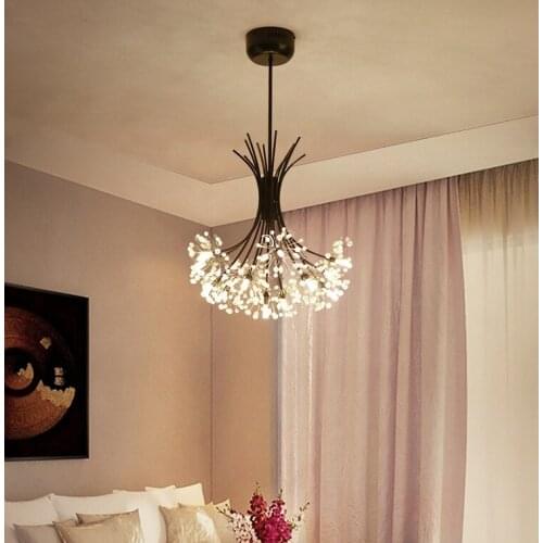 Modern luminaire suspendu deco maison crystal Home Decoration E27 Light Fixture restaurant living room lustre pendente