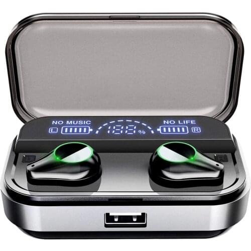T10 TWS Bluetooth headset wireless sports earphone Bluetooth 5.0 stereo waterproof smart headset