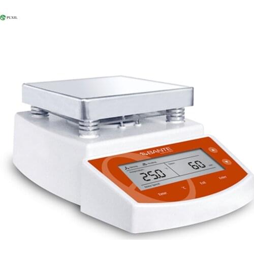 Hot Plate Digital Thermostatic Magnetic Stirrer Mixer MS400 Digital Display Temperature Magnetic Stirrer