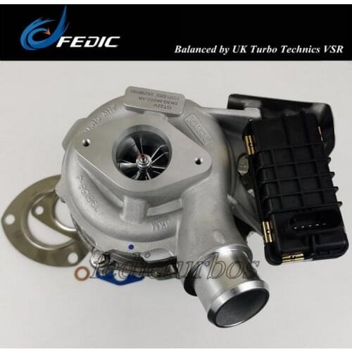 MFS Turbocharger GTB2260VZK 798166 812971 Turbine full turbo for Ford Ranger Transit 3.2 TDCI 200HP 147Kw Duratorq 2011