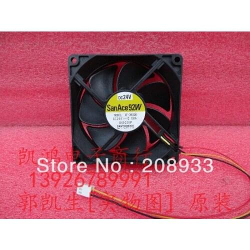 For Original For SANYO For SANYO XF-39326 9CM 9025 24V 0.08A Waterproof silent fan+cooling fan
