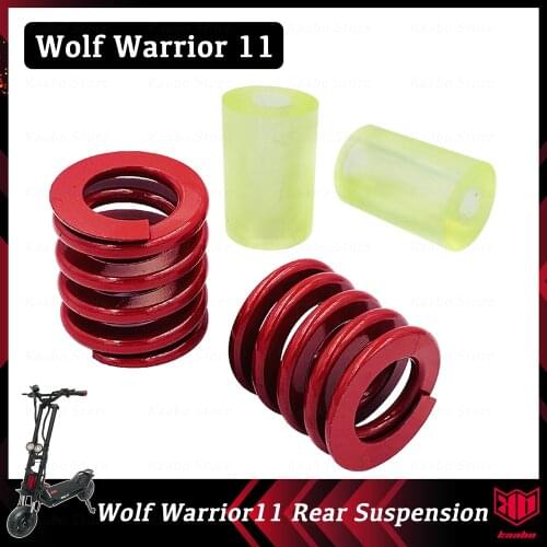 Rear Shock Absorber Suspension Spring Rubber PU Bar Kaabo Wolf Warrior Scooter Electric Skateboard Wolf Warrior King
