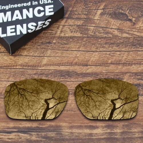 ToughAsNails Polarized Replacement Lenses for Oakley Big Taco Sunglasses Peach Gold Color (Lens Only)