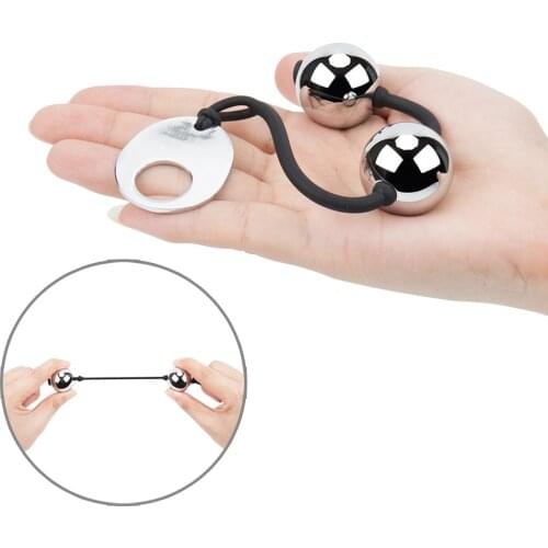 Women Vagina Ball Kegel Clitoris Exerciser Metal Anal Beads Sex Toys Suitable for Female Adult Products