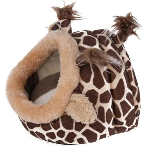 A Hamster House Guinea Pig Nest Small Animal Sleeping Bed Winter Warm Soft Mat Accessories For Rodent/Guinea Pig/Rat