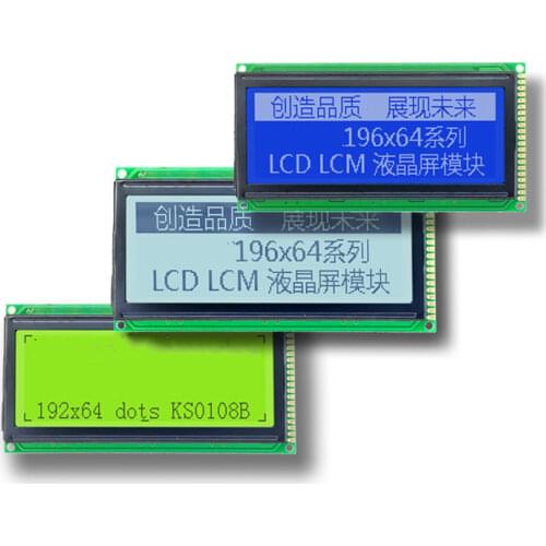 21PIN LCD19264 Graphic Module with Backlight KS0108 Controller 5V 3.3V Parallel Interface