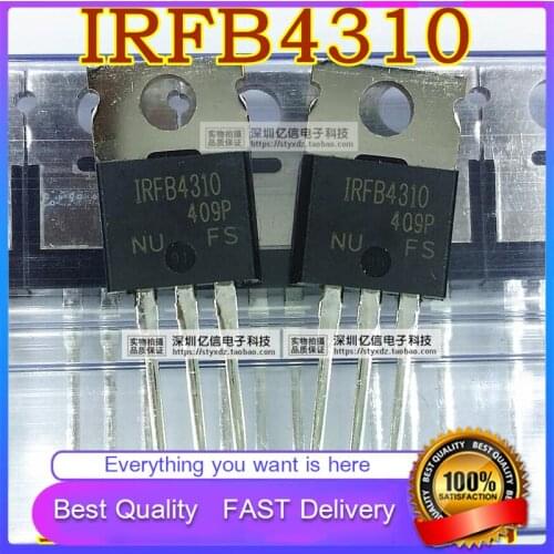 5Pcs/Lot New Original IRFB4310 IRFB4310RJ45 140A100V HIGH POWER FETS Good Quality