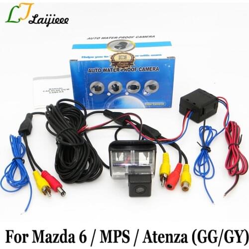 Car Rear View Camera For Mazda 6 Mazda6 MPS Atenza GG GY 2002~2008 / HD CCD LED Night Vision Auto Reversing Backup Camera