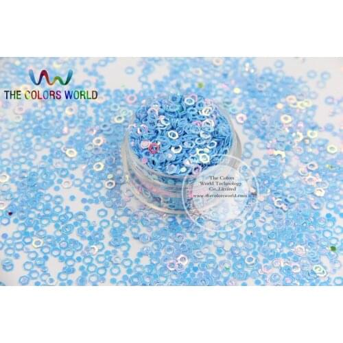 LJ4-9 Amazing Hexagon shape sequins for nail Art or DIY decoration