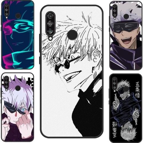 Jujutsu Kaisen Gojo Satoru For Huawei P20 Lite P30 P40 Pro P Smart 2019 2021 Nova 5T Case For Honor 10i 20 8A 8X 9X