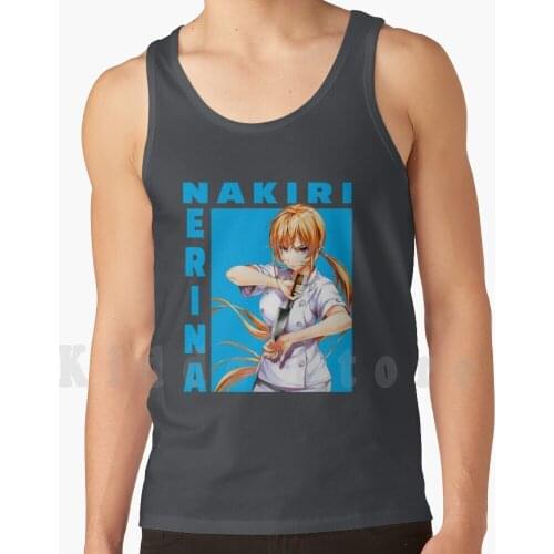 Erina Nakiri - Food War tank tops vest 100% Cotton Anime Manga Food Wars Erina Nakiri Erina Divine Yukihira