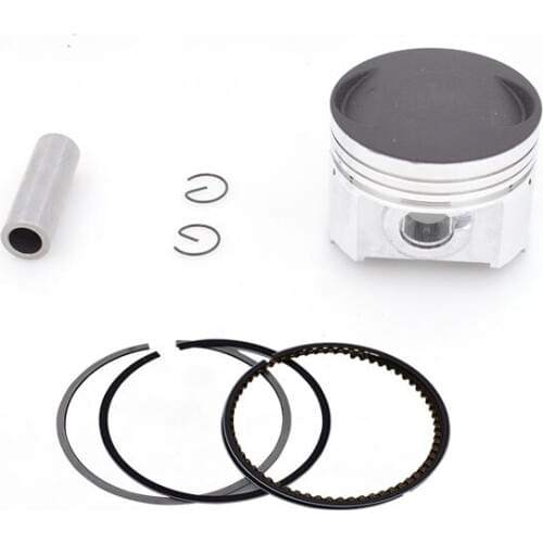 Motorcycle 59.6mm Piston 15mm Pin Ring 1.2*1.2*2.5mm Gasket Set For CG175 CG180 CG 175 180 Egine Spare Parts