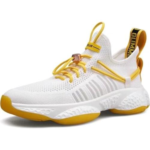 Original Eiffel Won Sneakers 4 Mens Outdoor Sports Breathable Fishbone Lock System Upper 4D Fly Knitting Men Running Shoes