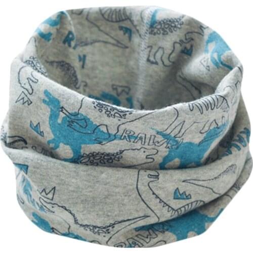 2020 New Autumn Winter Boys Girls Warm Scarves Spring Kids Scarf Cotton Baby Scarf Cartoon Neck Ring Collar Children Neckerchief