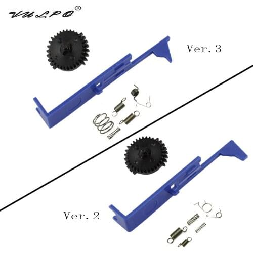 VULPO Gearbox Spring Tappet Plate Cyclone Dual Sector 9:1 Gear For Airsoft AEG Upgrade Huting Paintball Accessories