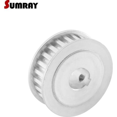 SUMRAY XL 20T Keyway Timing Pulley 8/10/12/12.7/14/15/16/17/18/19mm bore keyway diameter 3/4/5/6mm 11mm width Gear Belt Pulley