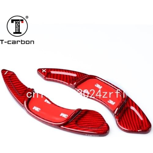 Carbon Fiber Steering Wheel Shift Paddle Extension For Volkswagen Golf 7 GTI MK7 Scirocco R