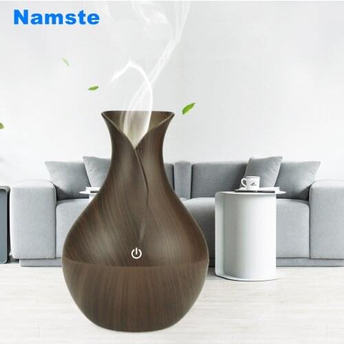 NMT 091 USB Humidifier Essential Oil Aroma Diffuser Home Office Air Cold Mist Purifier 7 Color LED Night Light