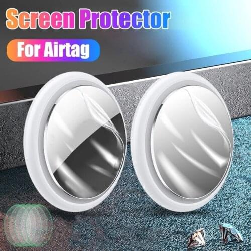 Protective Film For Apple AirTags Key Finder Locator Tracker Screen Protector Smart Bracelet Accessories Not Tempered Glass