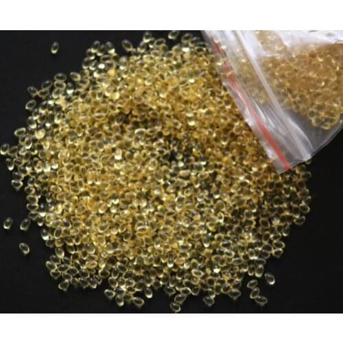 100g Keratin Glue Granules Beads Grains Hair Extensions yellow color glue beads