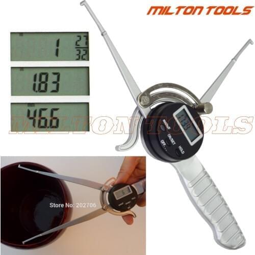 12.7-165mm inside caliper spring loaded electronic digital LCD External inside Caliper ID Digital Electronic Gauge Caliper