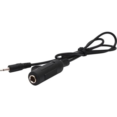 6.35mm Female to 2.5mm Stereo Male Plug Adapter， Guitar Pickup Audio Cable for Guitar Pickups