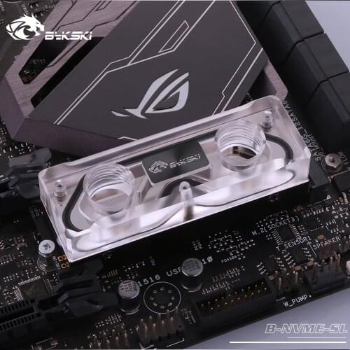 Bykski B-NVME-SL Water Cooling Block for M.2 SSD